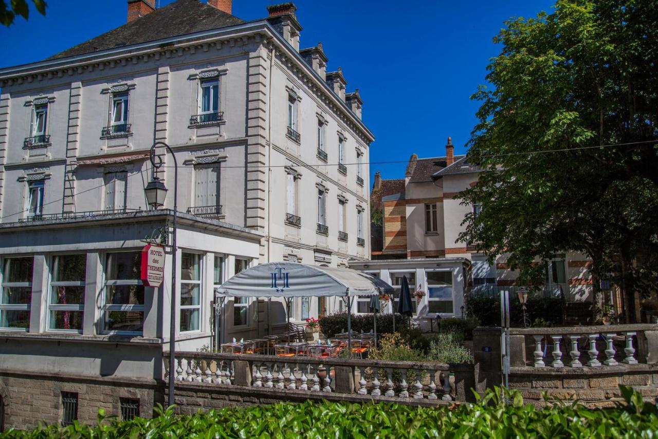 Hotel Des Thermes Bourbon-lʼArchambault Esterno foto